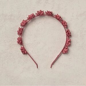 Noralee (Rylee + Cru) Floral Headband in Berry